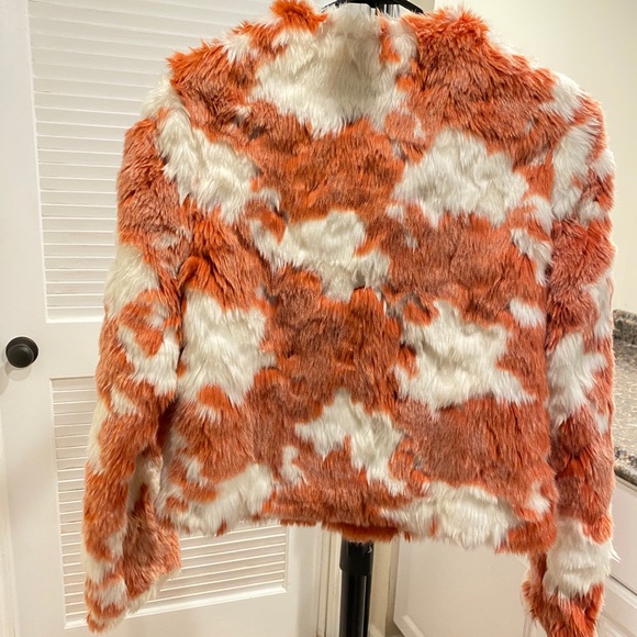 Faux Fur Cropped Jacket - Picture 3 of 4